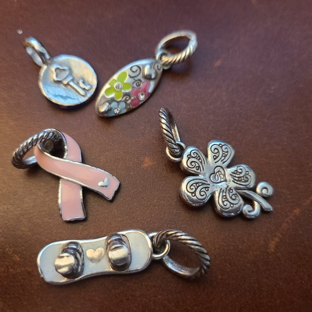 Brighton Fun Charms (5) for Necklaces or Bracelets